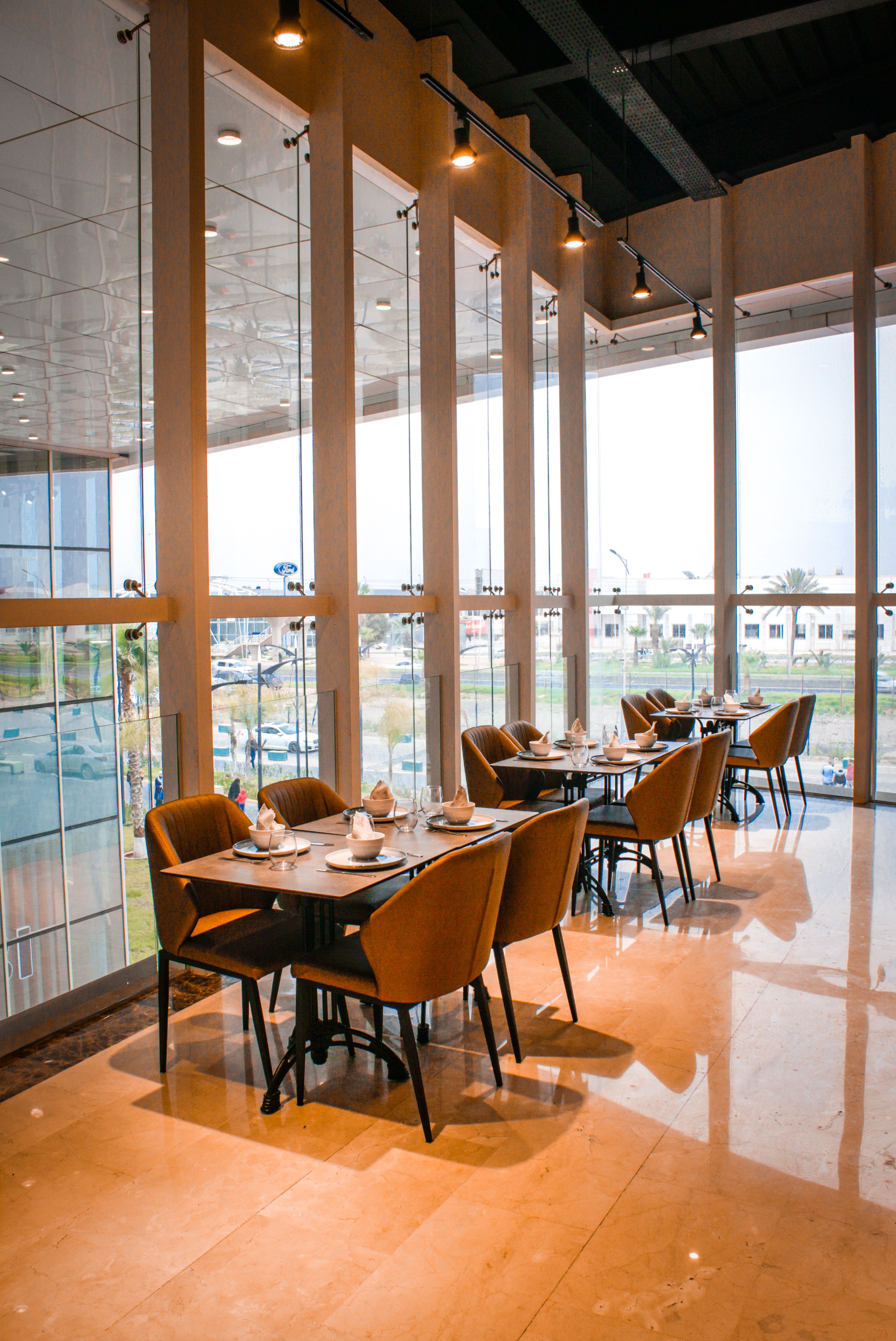 Dining room interior at one of the best restaurants in Denver, Colorado